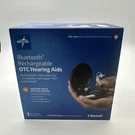 Medline Rechargeable Otc Hearing Aids In-ear 4 Modes, 20HR Battery Life Bluetoot. Fixed Price $85.00.