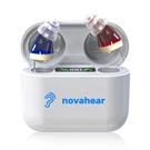 Novahear Mini In-ear Hearing Aids For Seniors Rechargeable, Invisible Earbud. Fixed Price $224.00.