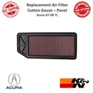 K&n Replacement High-flow Air Filter Oiled Cotton Gauze Panel For 07-08 Acura Tl. Fixed Price $79.67.