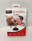 Trakk Health Hearing Amplifier Aids Set Rechargeable For Seniors. Fixed Price $16.00.