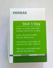 New Genuine Phonak Stick Stay Retention Pads Oem 098-0353 30 Pairs. Fixed Price $29.99.
