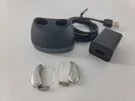 Rexton Bicore Li Hearing Aids W/ Connexx Travel Case And Charger. Fixed Price $295.00.