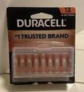 Duracell Hearing Aid Batteries 1.45 V DA13B16. Fixed Price $10.50.