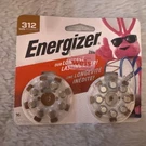 Energizer Size Hearing Aid Batteries Count AZ312DP-16 Exp 05/2026. Fixed Price $8.95.