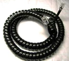 2-PACK Handset Cord Clearsounds Amplified Phone CSC500 CSC600 Curly Black 12FT. Fixed Price $9.99.