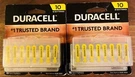 LOT-2-DURACELL #10 DA10B16ZM10 Hearing Aid Batteries 32 Pcs X New. Fixed Price $8.00.