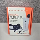 Williams Sound Pocketalker 2.0 Personal Hearing Amplifier With Headphones. Fixed Price $45.00.