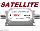 Satellite Inline Amplifier Bell Booster Directv Dish Network Lnb Fta. Fixed Price $14.39.
