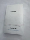 Toopower True Hearing Aid TM-216 Otc Digital Skin Tone With White Charging Case. Fixed Price $28.99.