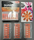 Lot Of 55 - Energizer Rayovac Size 13 Hearing Aid Batteries Exp 3/25. Fixed Price $13.34.
