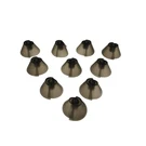 Gn Resound Sure Fit Hearing Aid Standard Receiver Tulip Domes Dark Gray Split.... Fixed Price $30.43.