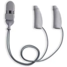 Gear Mini Corded (binaural) 1"-1.25" Hearing Aids Grey. Fixed Price $33.95.