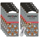 Rayovac Extra Size 312 Zinc Air Hearing Aid Batteries (60 Pack) + Free Keychain. Fixed Price $25.64.
