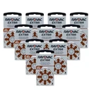 80 Rayovac Extra Size 312 Hearing Aid Batteries PR41 1.45V Zinc Air 8BL Exp 2028. Fixed Price $24.97.