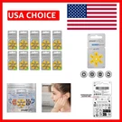 High-quality Zinc Hearing Aid Battery Size 10 Reliable 60 Pack For Clear Sound. Fixed Price $32.79.