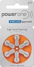 New 41 Powerone Hearing Aid Batteries Size P13 Expires 08-2026. Fixed Price $7.99.