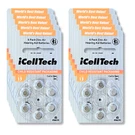 Icelltech Size 13 PR48 Zinc Air 1.45V Hearing Aid Batteries (60 Pack). Fixed Price $15.67.