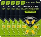Oakdolche Hearing Aid Batteries Size 10, 30 Count, Mercury Free Zinc Air, 1.4V. Fixed Price $17.99.
