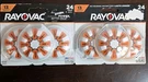 Rayovac 24-PACK Size 13 Hearing Aid Batteries New. Fixed Price $21.22.