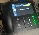 Captioncall Hearing Impaired Amplified Captioned Wired Touch Screen Phone Captel. Fixed Price $50.00.