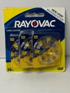 New Rayovac Hearing Aid Batteries Size 10 24 Pack Factory Sealed!! H7. Fixed Price $5.98.