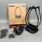 2 Hearing Impaired Assistance Aids Wireless Headsets Rechargeable Tv Audio. Fixed Price $68.99.
