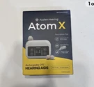 Audien Hearing Atom X Rechargeable Otc Aid Both Ears Casecontrol Uv. Fixed Price $79.95.
