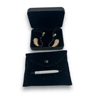 Miracle-ear Me 3175 Ric Hearing Aids With Case And 2 New Batteries. Fixed Price $148.49.