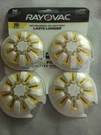 Rayovac 10 Hearing Aid Batteries-size 32 Ct. Fixed Price $8.00.