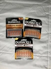 Packs Duracell Hearing Aid Batteries Size 13 Mercury Free. Fixed Price $15.90.