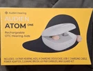 Audien Hearing Atom One Rechargeable Cic Aids, Charging Dock, 6 Earbuds. Fixed Price $52.95.