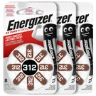 Energizer 312 Size Hearing Aid Batteries Zinc Air 1.4V PR41 Cells * Powerseal. Fixed Price $203.45.