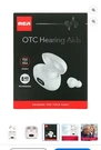Rca Otc In-ear Hearing Aids, Beige. Fixed Price $125.00.