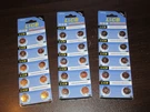 Licb Pack LR44 AG13 357 303 SR44 Battery 1.5V Button Coin Cell Batteries. Fixed Price $9.85.