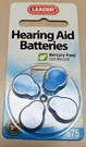 Leader Hearing Aid Batteries, Mercury Free #675. Use By: July 01 /2022. Fixed Price $7.50.