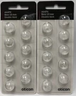 Packs Oticon Minifit 10MM Bass Double Vent Domes For Hearing Aids. 20 Total.. Fixed Price $18.99.