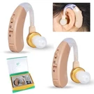 Pair Of Digital Hearing Aids Kit Behind The Bte Sound Voice Amplifier. Fixed Price $22.94.