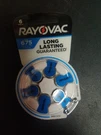 Rayovac 675 Hearing Aid Batteries 6/PACK New. Fixed Price $9.95.