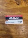 Rayovac Mercury Free Size 312 Hearing Aid Batteries, 36 Exp. 12/2028. Fixed Price $19.95.