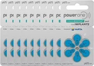 60 Cochlear Implant Plus Batteries By Power One Size 675 Zinc Air Mercury-free. Fixed Price $38.49.