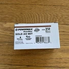 ** Powermax Size 312 Hearing Aid Batteries, 60 Count Long-lasting (10 Pack). Fixed Price $19.99.