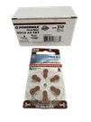 60 Count Powermax New Hearrite Usa Size 312 Hearing Aid Batteries Brown Tab Lot. Fixed Price $17.10.