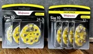 Walgreen Hearing Aid Batteries Yellow Size 10, 24 Ok & 32 Pk, 1.45V. Fixed Price $13.00.