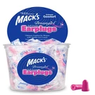 Mack's Macks Dreamgirl Soft Foam Earplugs 100 Pair Pink - 30DB Nrr 33DB Snr. Fixed Price $68.68.