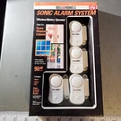 Bell Howell 4 Pk Wireless/battery Operated Sonic Alarm System Newin Box Sealed. Fixed Price $11.50.