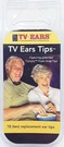 Oem 10-PACK 5 Pair Of Tv Ears Headset Replacement Foam Tips New Binf. Fixed Price $10.96.
