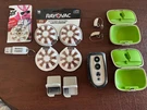 Phonak Audeo V30, 100% Digital, Directional Mics, Remote W/belt Clip, 40 New 312. Fixed Price $200.00.