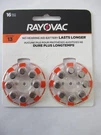 Rayovac Pack L13ZA-16ZMCDN 1.45V. Fixed Price $19.90.