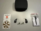Starkey Livio 1000 Ric Hearing Aids Open Fitting Bluetooth App Controls Black. Fixed Price $539.10.