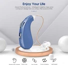 Otc Rechargeable Digital Hearing Aid Amplifier Britzgo BHA-203 For Either. Fixed Price $59.99.
